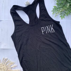 VS pink black tank